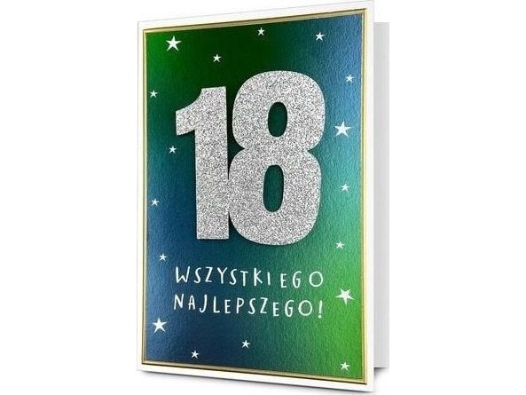 Dragon Karnet B6 födelsedagskort 18