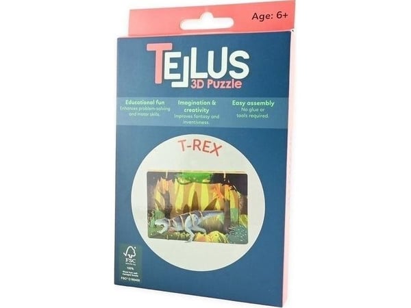 3D-taittuva puinen teatteri - T-Rex