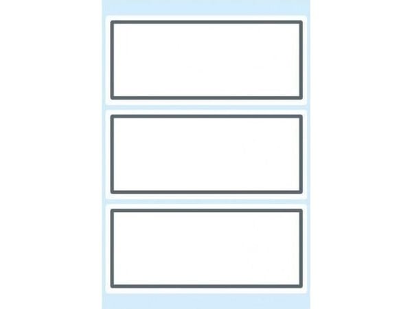 Skoleklistremerker hvit 18stk