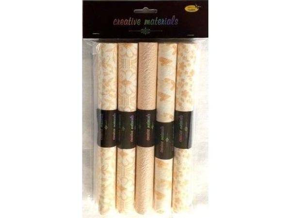 Versaco farget papir Indian Style - Chadna 25x35 cm 5 ark