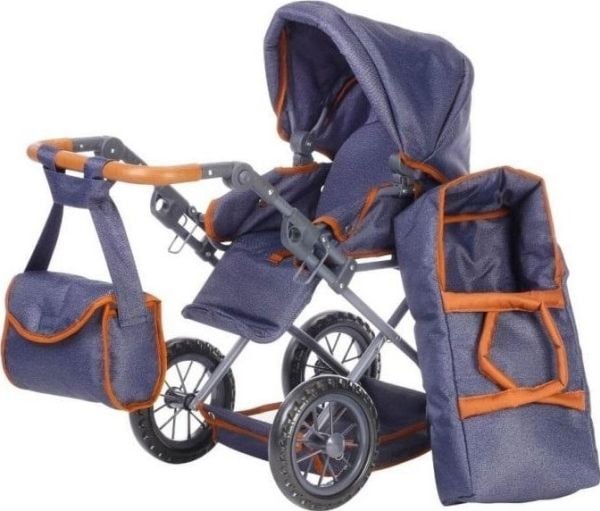 Knorrtoys dukkevogn jeans