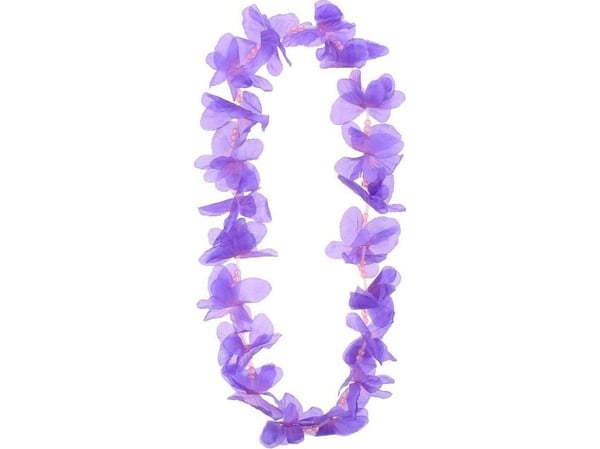 Havaijin perhonen kaulakoru violetti