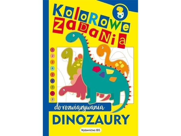 Värikkäitä tehtäviä ratkaistavaksi. Dinosaurukset