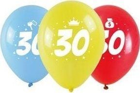 Arpex ballonger med trykk 30 28 cm 3 stk