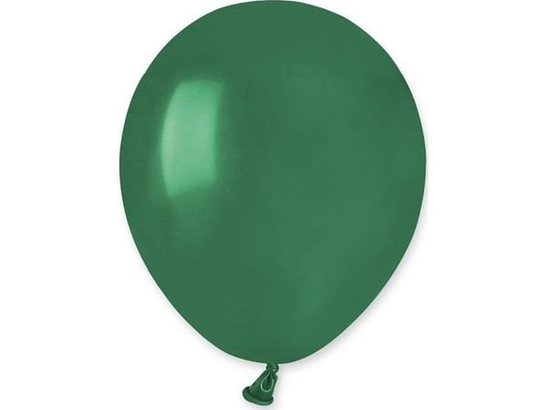Ballonger Smaragdgrønne (flaskegrønne, mørkegrønne) - 100 stk - 13 cm