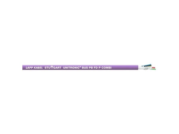 LAPP 2170227/100 bussledning UNITRONIC® BUS 1 x 2 x 0.32 mm² + 3 x 1 mm² Violet 100 m