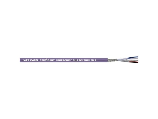 LAPP 2170347/100 UNITRONIC® BUS busskabel 1 x 2 x 0,25 mm² + 2 x 0,5 mm² violett 100 m