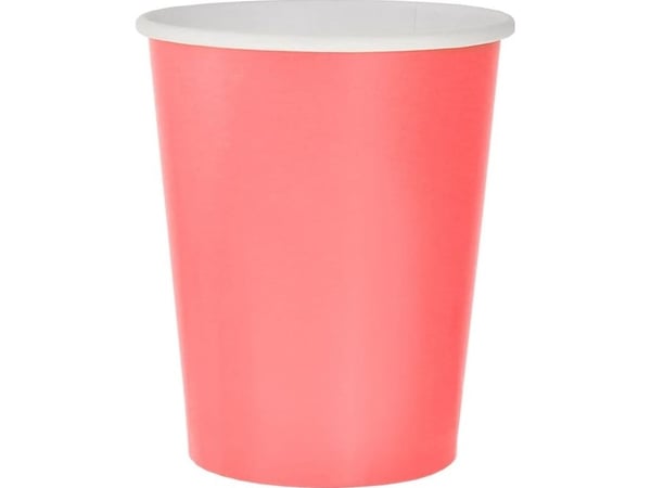 Rosa papirkopper 250 ml 14 stk