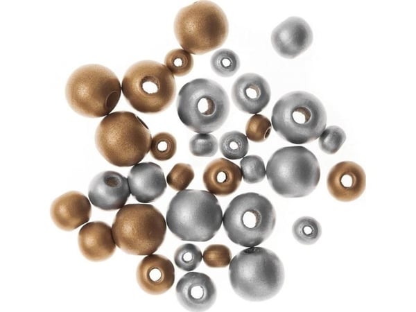 DP Craft treperler kuler gold&silver 30 stk |