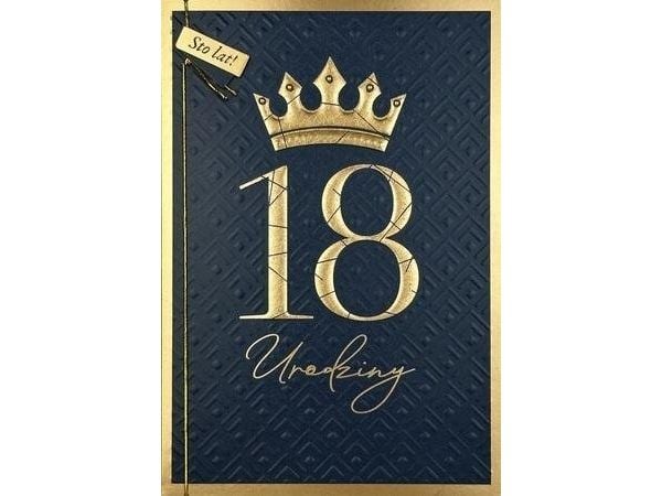 Kort B6 Bursdag 18