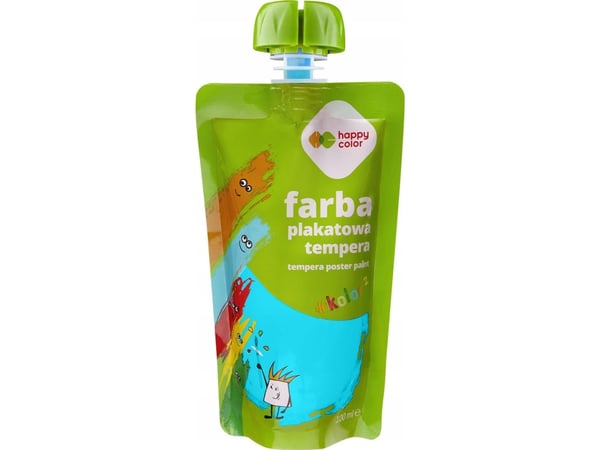 Happy Color plakat-/tempera maling turkis 100 ml HA 3310 0100-39