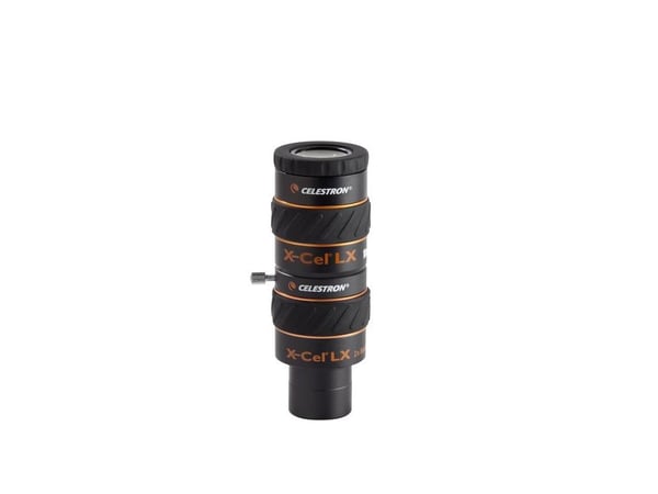 Celestron X-Cel LX 1,25" 2x Barlowlins, 55 mm, 85 mm, 50 mm, 300 g, Kina
