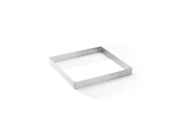 Perforert firkantet kant 17,5 cm
