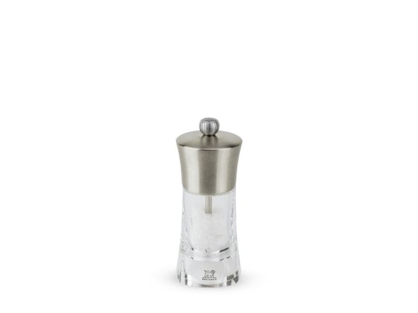 Peugeot Ouessant, Saltkvarn, Transparent, Akryl, Rostfritt stål, Rostfritt stål, Salt, 140 mm