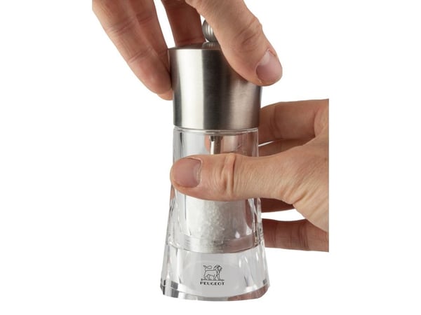 Peugeot Ouessant, Saltkvern, Transparent, Akryl, Rustfritt stål, Rustfritt stål, Salt, 140 mm