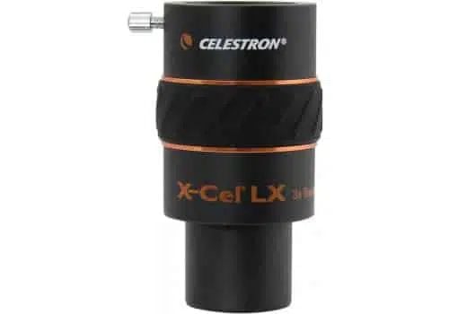 Celestron CE93428, Teleskopadapter, Sort, Aluminium, 3x, 3,18 cm, 3,18 cm
