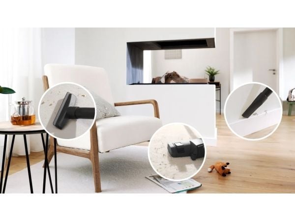 Bosch BGB41PET1, 700 W, Sylinteripölynimuri, Kuiva, Pölypussi, 4 L, HEPA