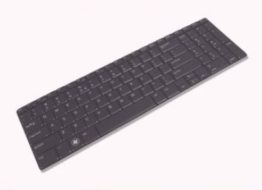 DELL RT3YF, Tangentbord, Engelsk, Tangentbord med bakgrundsbelysning, DELL, Vostro 3700