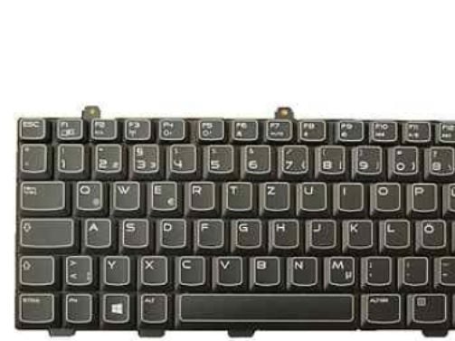DELL T1C7W, Tangentbord, tyska, DELL, Alienware M14X R2