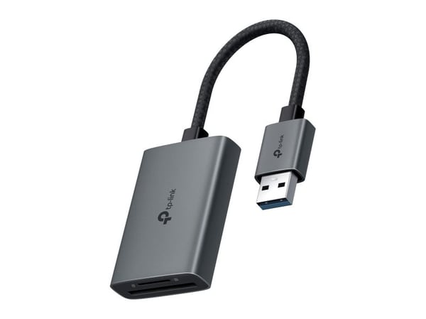 TP-Link UA430, MicroSD (TransFlash), SD, Grå, CE, FCC, RoHS, BSMI, USB 3.2 Gen 1 (3.1 Gen 1) Type-C, 48,4 mm, 34,2 mm