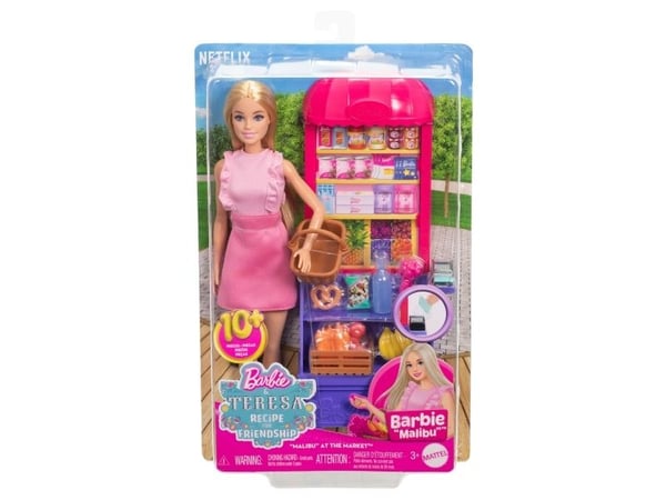 Barbie Recipe for Friendship Malibu Shopping Set