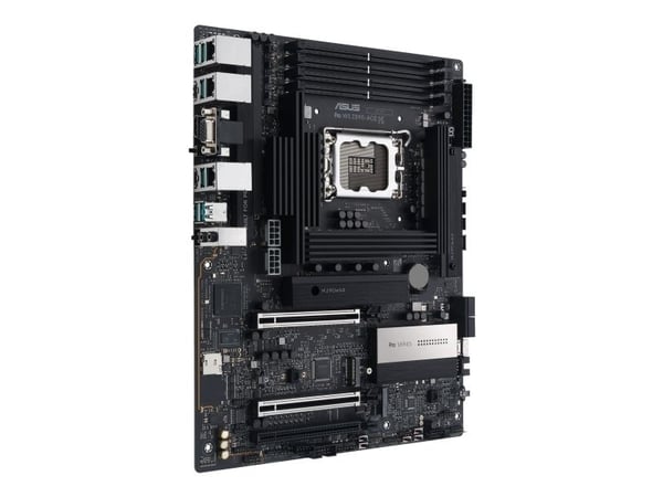 ASUS PRO WS Z890-ACE SE - Hovedkort - ATX - LGA1851-sokkel - Z890 Chipset - USB-C 3.2 Gen 2x2, USB 3.2 Gen 2, USB4, USB 3.2 Gen 1 - 10 Gigabit LAN,...