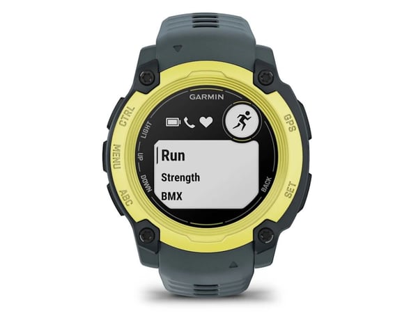 Garmin Instinct E Smartwatch - 40 mm, Electric Lime Green med Twilight Design Strap