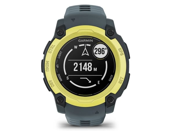 Garmin Instinct E Smartwatch - 40 mm, Electric Lime Green med Twilight Design Strap