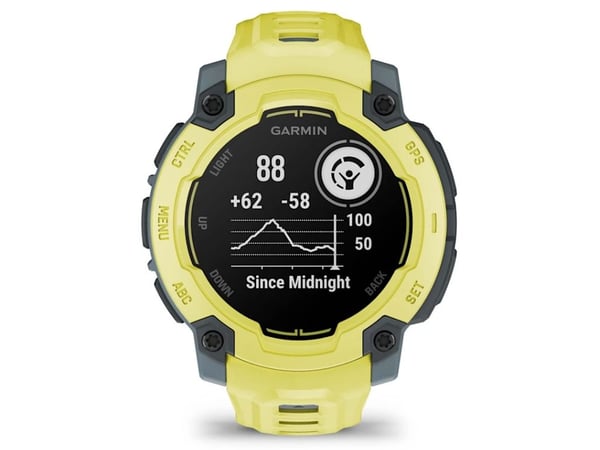 Garmin Instinct E älykello - 45 mm, limen värinen ranneke