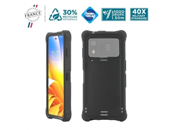 Mobilis 065029, Etui, Sebra, EM45, 17 cm (6.7"), Svart
