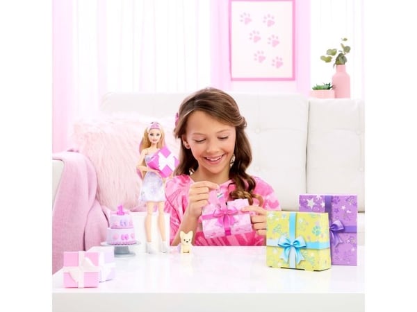 Barbie Party Unboxed Blonde Doll