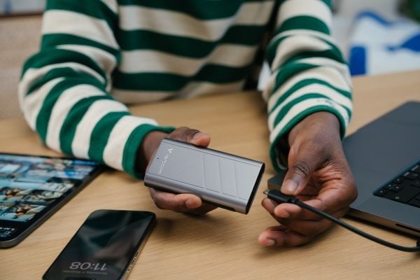 Verbatim TurboMetal - SSD - 2 TB - ekstern (bærbar) - USB4 (USB-C kontakt)