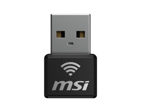 MSI AX1800 Nano - Nettverksadapter - USB 2.0 - Wi-Fi 5, Wi-Fi 6