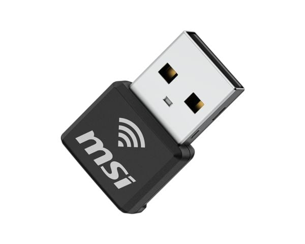 MSI AX1800 Nano - Nettverksadapter - USB 2.0 - Wi-Fi 5, Wi-Fi 6