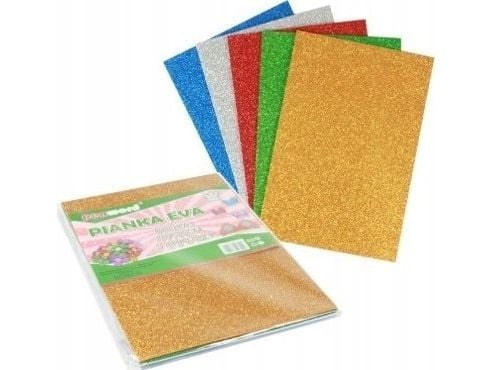 Flerfarget brokat Pianka 20x30 5szt