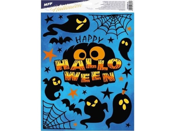 MFP papirdekal for vindu Halloween HA006 30x42 cm 1042335