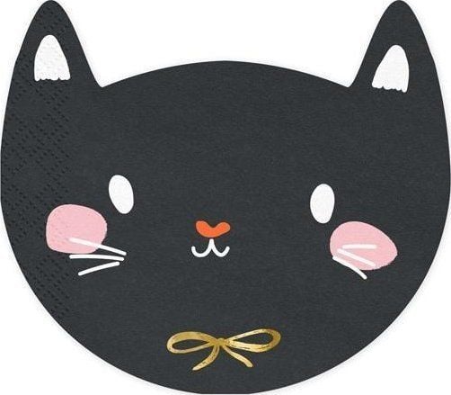 Pol-Mak servietter Kattunge 15 x 13 cm, 20 stk