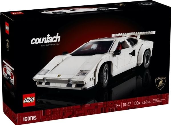LEGO Icons 10337 – Lamborghini Countach 5000 Quattrovalvole