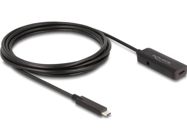 Delockin aktiivinen USB 10 Gbps -jatkojohto USB Type-C 3 m