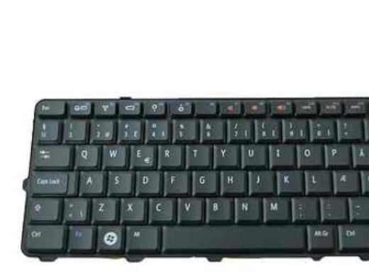 DELL Y553J, Tangentbord, Dansk, DELL, Inspiron 1555, Studio 1555, 1557, 1558