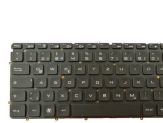DELL Y5C70, Tangentbord, tyska, Tangentbord med bakgrundsbelysning, DELL, XPS L322X, L321X