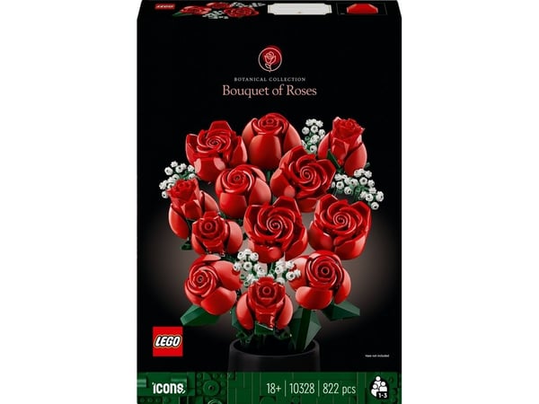 LEGO Icons rosebukett 3 stk. (10328)