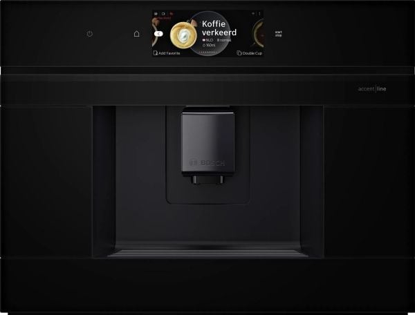 Bosch Serie 8 CTL9181D0, Espressomaskin, 2,4 l, Kaffe bønner, Innebygd kaffekvern, Svart
