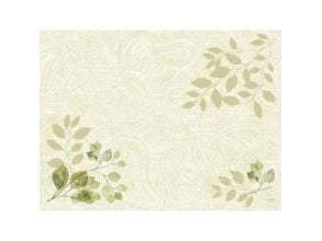 Dækkeservietter Dunicel 30x40cm Papir Paisley Leaves,100 stk/pk