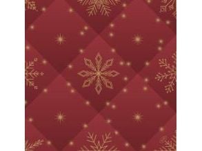 Dunisoft Bio Serviette L40xB40cm FSC Rhombus Bordeaux, 6 kpl x 60 kpl/krt
