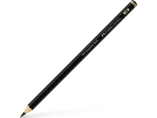FABER-CASTELL lyijykynä Pitt Graphite Matt 4B 12s