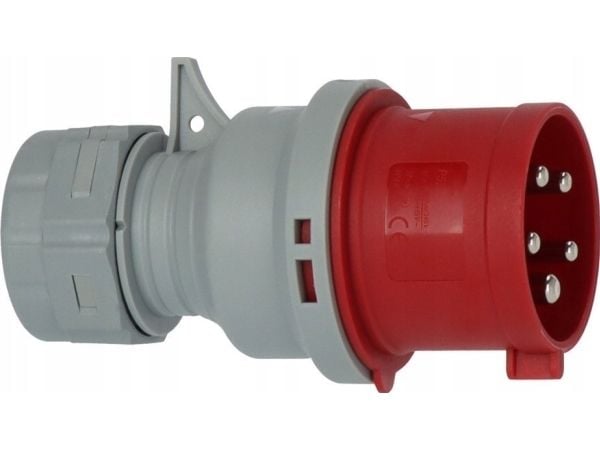 Brennenstuhl 1081050020, Harmaa, Punainen, 5P, Muovi, IP44, 400 V, 32 A