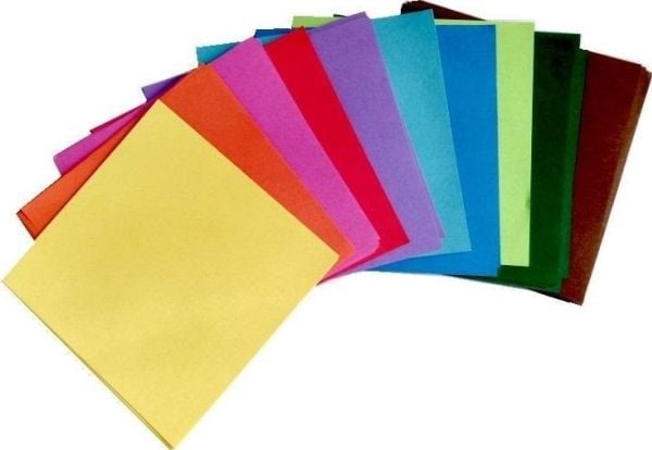 Origami papir 70g 15x15cm 100 ark MIX
