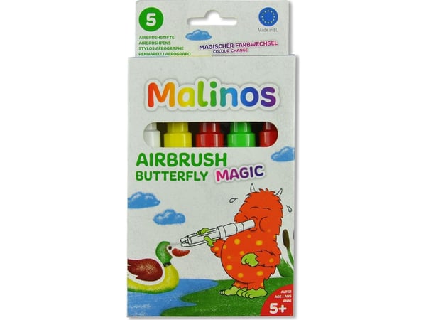 Malinos 300966, 5 stykker, Flerfarget, 5 år, Flerfarget, Rund, Barn