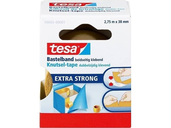 TESA 56665-00001, Monokromatisk, Permanent, 2,75 m, 38 mm, Boks, 1 stykker
